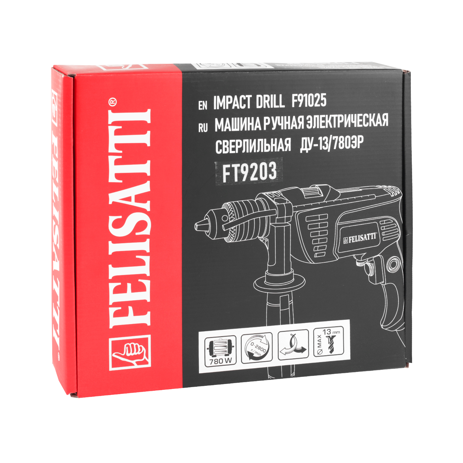 FT9203 Ударная дрель 780 9203 #