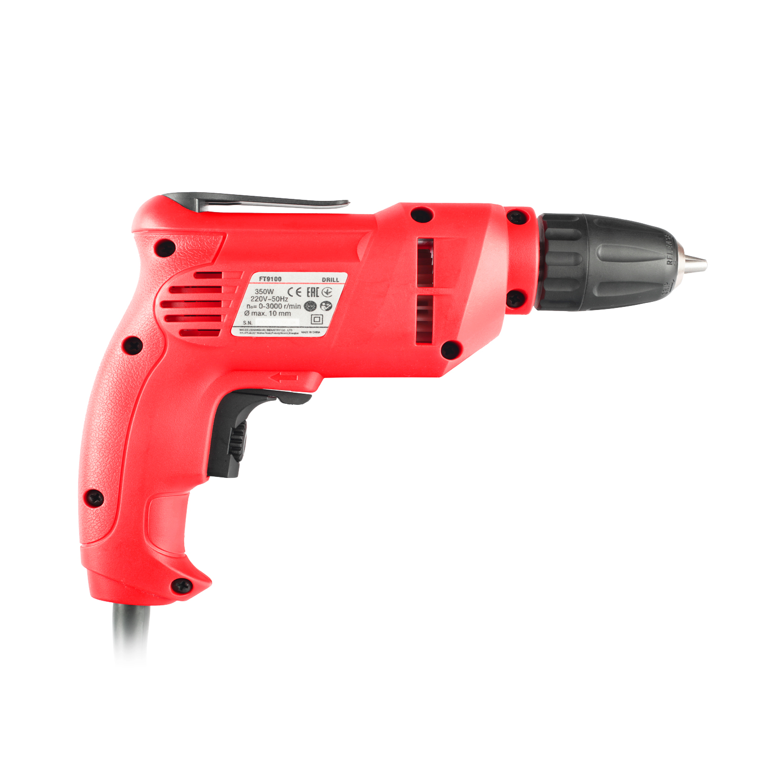 FT9100 Дрель безударная 10/350 9100 #