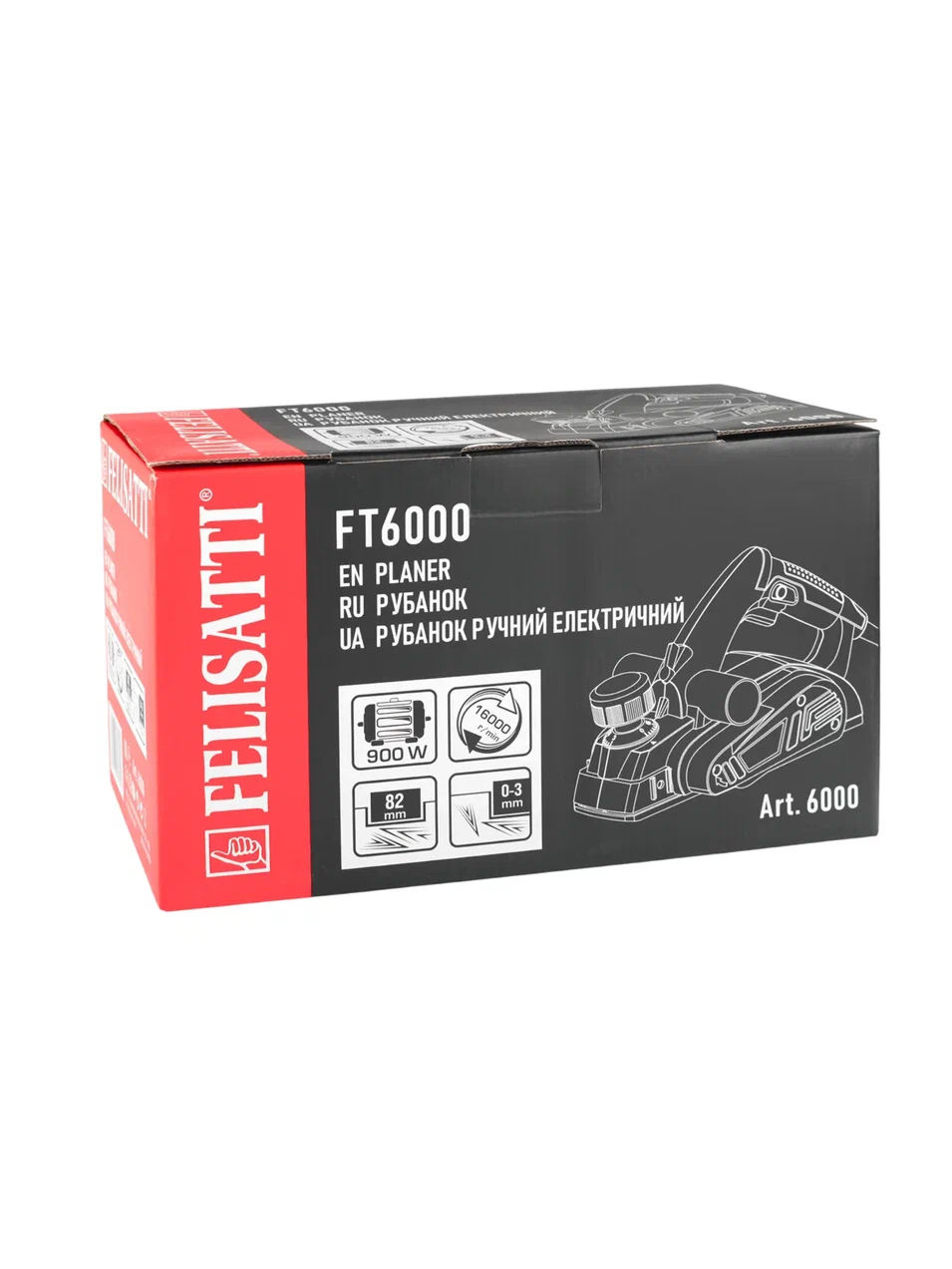 FT6000 Рубанок 82/900 6000 #