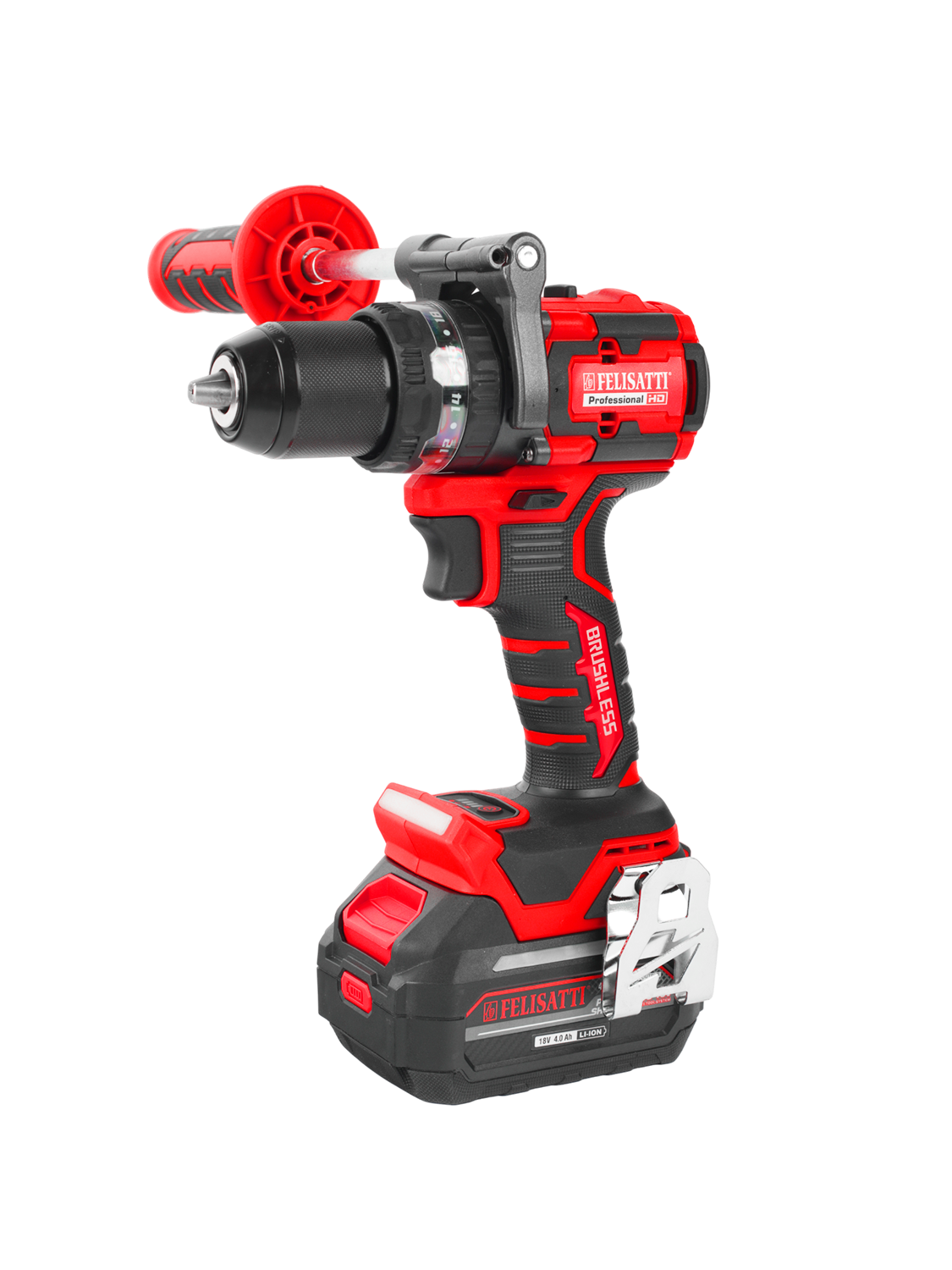 FT1086 Аккумуляторная ударная дрель-шуруповерт 100Нм (кейс, АКБ 2*4Ач, ЗУ)